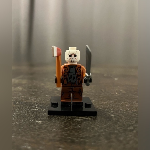 1pc Custom Jason Voorhees Friday the 13th Building Block Minifigures Toys Horror - Picture 4 of 7